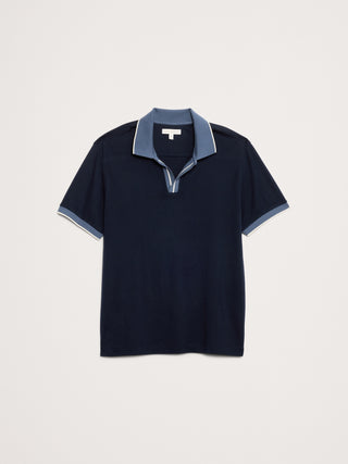 Polo con toque de lujo.