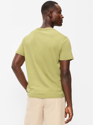Camiseta Manga Corta Cuello Redondo de Algodón
