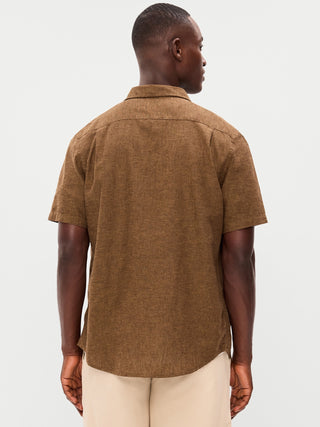 Camisa Manga Corta con Detalle Bolsillo