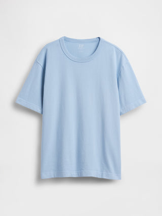 Camiseta relajada de peso pesado para adulto.