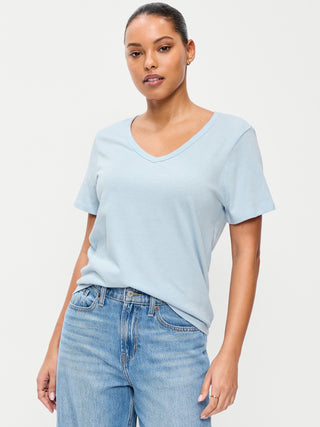 Camiseta Manga Corta Cuello V