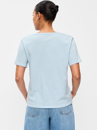 Camiseta Manga Corta Cuello V
