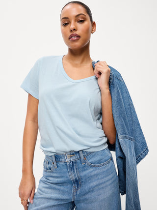 Camiseta Manga Corta Cuello V