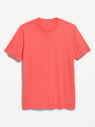 Camiseta Manga Corta Cuello Redondo de Algodón