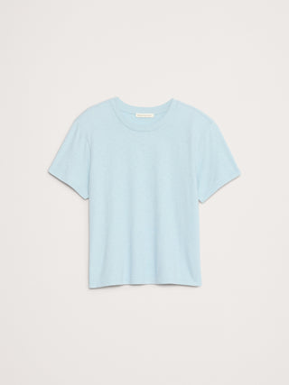 Camiseta Cuello Redondo de Algodón