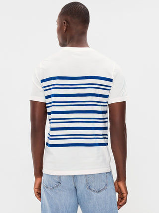 Camiseta Cuello Redondo de Algodón