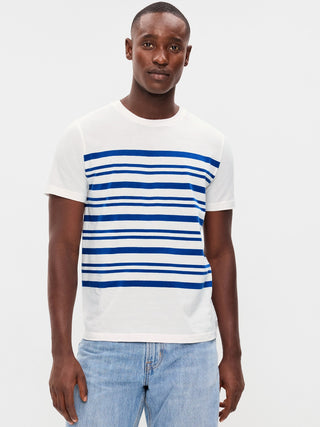 Camiseta Cuello Redondo de Algodón