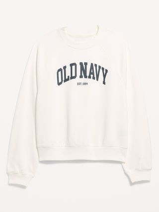 Crewneck Sweatshirt with Front Logo
