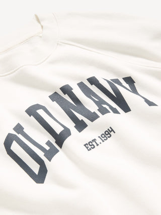 Crewneck Sweatshirt with Front Logo
