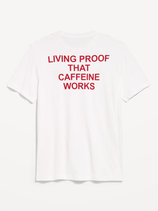Camiseta Manga Corta con Gráfico, Hombre