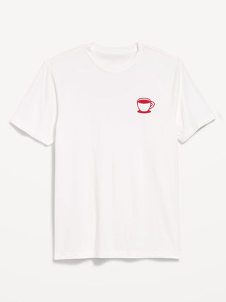 Camiseta Manga Corta con Gráfico, Hombre