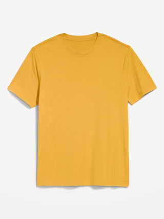 Camiseta Manga Corta Cuello Redondo de Algodón