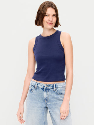 Camiseta Ajustada Cuello Redondo