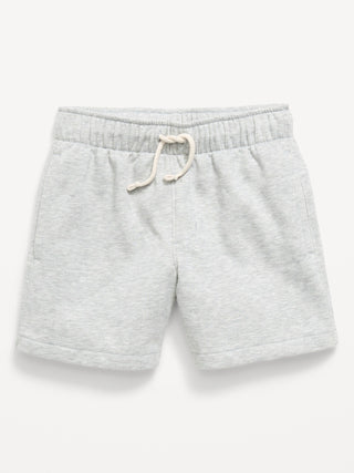 Shorts deportivos de polar por encima de la rodilla favoritos para niños.