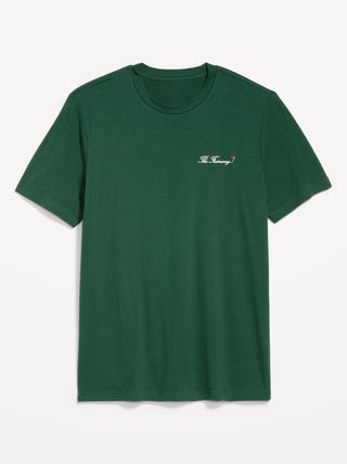 Camiseta Manga Corta con Gráfico, Hombre