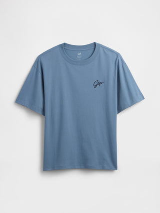 Camiseta vintage suave con logo de Gap.