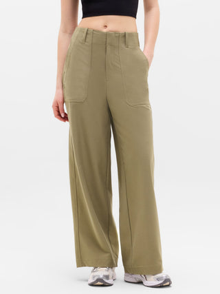 Pantalón ancho de tiro alto Skyline.