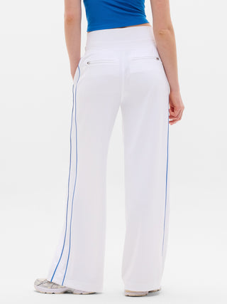 Pantalón Ancho Talle Alto con Bolsillos