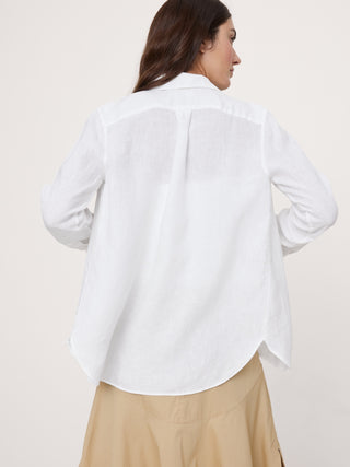 Camisa Manga Larga de Lino