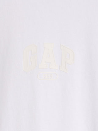 Camiseta Manga Corta con Logo de Algodón