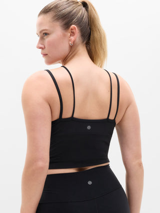 Sujetador Deportivo con Detalle Tiras Delanteras