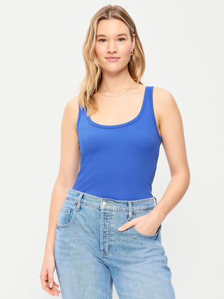Camiseta Acanalada de Tirantes