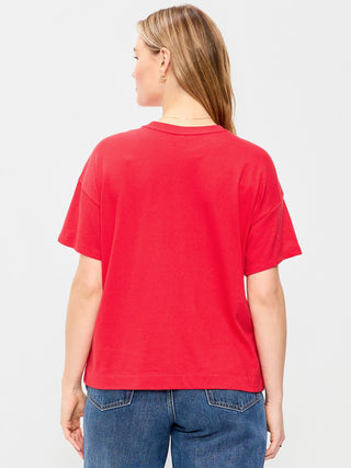 Camiseta Manga Corta de Algodón