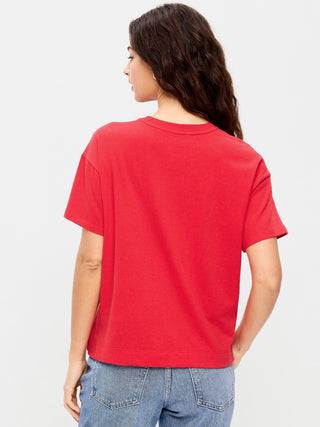 Camiseta Manga Corta de Algodón