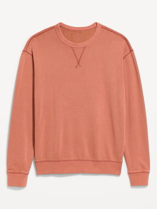Sudadera Holgada Con Cuello Redondo.