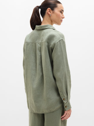 Retreat Linen Top