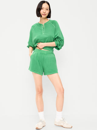 Short Deportivo con Cintura Elástica de Algodón