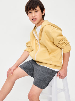 Shorts deportivos de malla para niños.