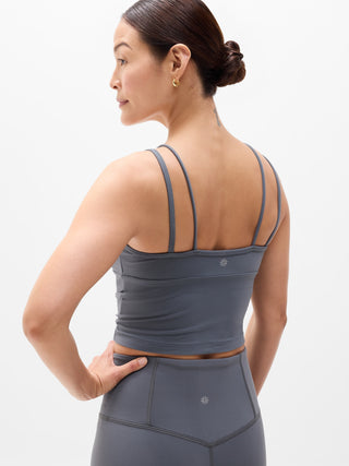 Sujetador Deportivo con Detalle Tiras Delanteras