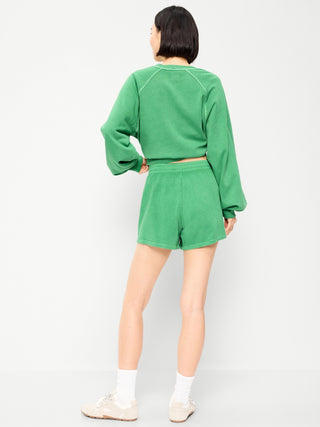 Short Deportivo con Cintura Elástica de Algodón