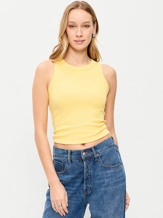 Camiseta Ajustada Cuello Redondo