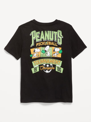 Camiseta con gráfico de género neutro de Peanuts™ Snoopy para niños.