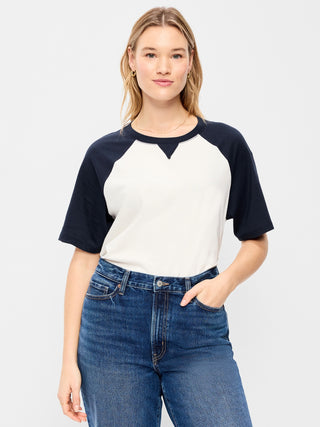 Camiseta Oversized Manga Corta de Algodón