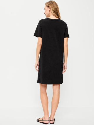 Vestido Manga Corta de Algodón