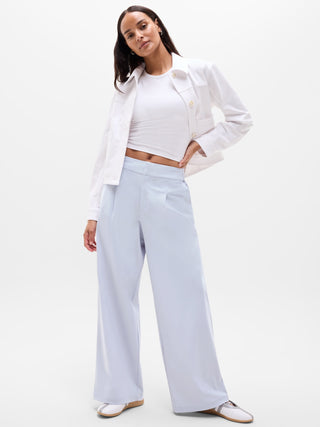 Pantalón Talle Alto con Bolsillos