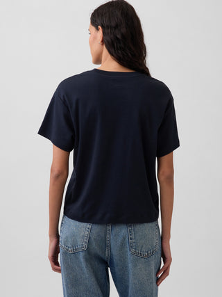 Camiseta Manga Corta de Algodón