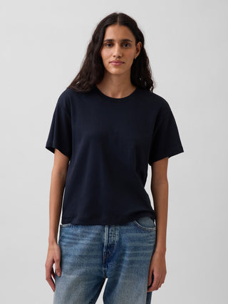 Camiseta Manga Corta de Algodón