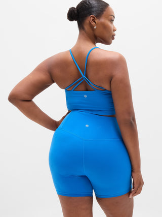 Pantalón corto Elation de talle ultra alto de 5".