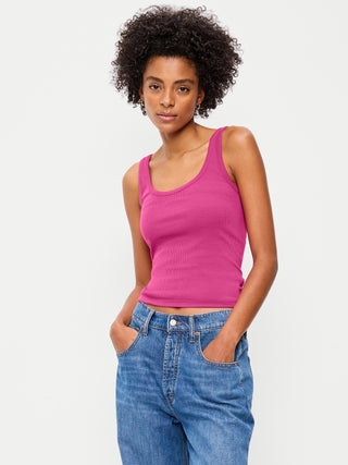 Camiseta Acanalada de Tirantes