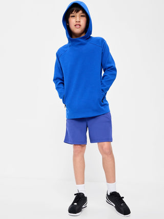 Shorts deportivos de malla para niños.