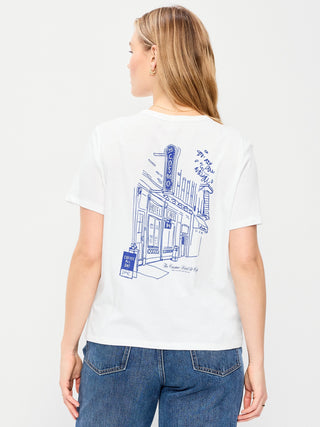 Camiseta gráfica de cuello redondo EveryWear.