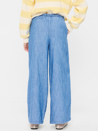 Pantalón Cintura Elástica con Bolsillos, Niña