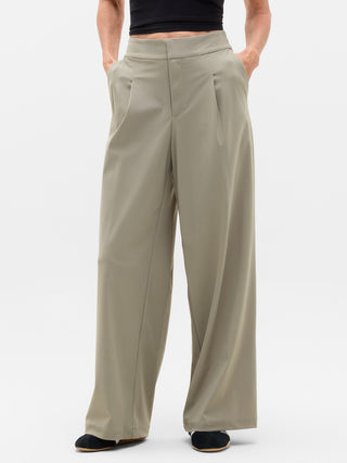 Pantalón Talle Alto con Bolsillos