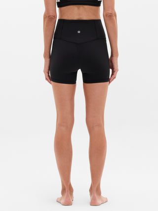 Short Deportivo Talle Alto con Logo
