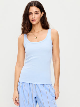 Camiseta Acanalada de Tirantes