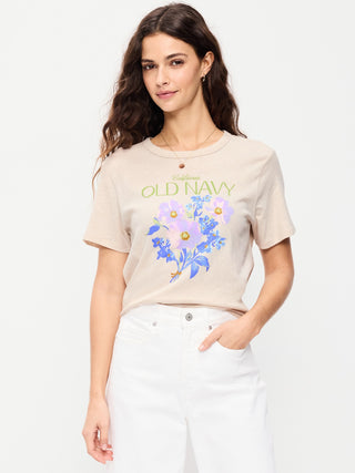 Camiseta Manga Corta con Gráfico